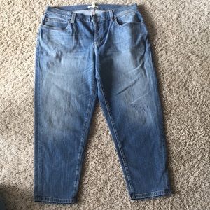 Eileen Fisher cropped jeans
